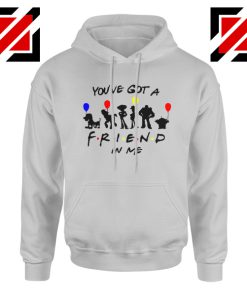 You've Got a Friend in Me Toy Story Disney Best Hoodie Size S-2XL Grey