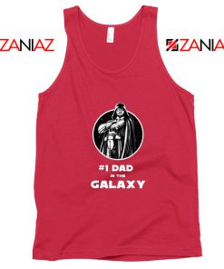 1 Dad In The Galaxy Tank Top Star Wars Design Tank Top Size S-3XL Red