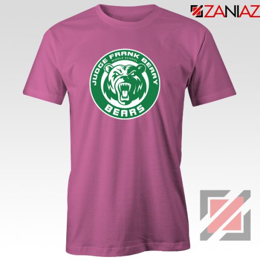 Berry Middle School T-Shirt Starbucks Parody T-Shirt Size S-3XL Pink