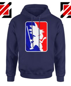 Funny NBA Goku Navy Blue Hoodie