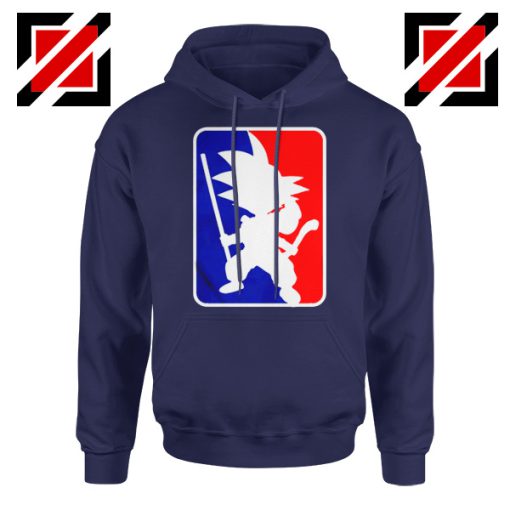 Funny NBA Goku Navy Blue Hoodie