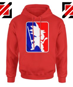 Funny NBA Goku Red Hoodie