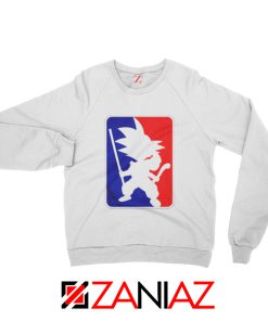 Funny NBA Goku White Sweatshirt