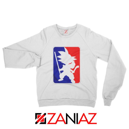 Funny NBA Goku White Sweatshirt