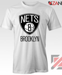 Best Gift Brooklyn Nets Logo T-Shirt NBA Tee Shirt Size S-3XL White