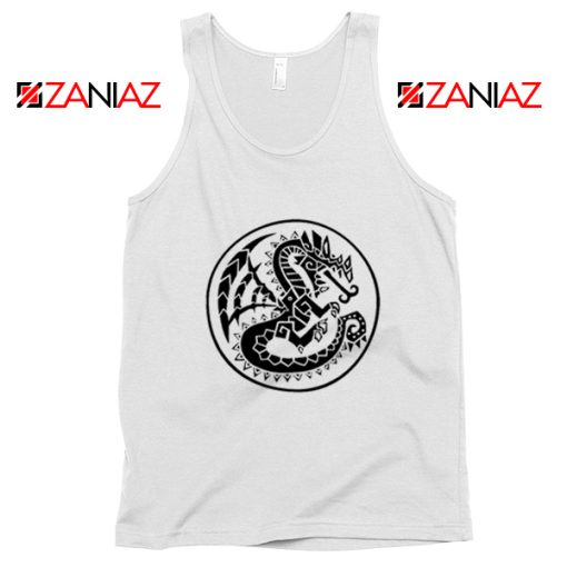 Best Monster Hunter Logo Tank Top Designs Video Games Tank Top White