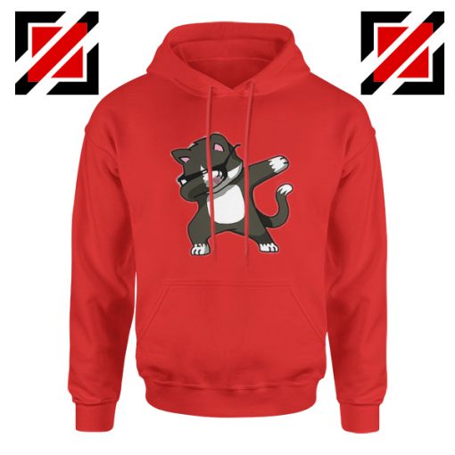 Cartoon Cat Style Hoodie Best Cat Lover Women Hoodie Size S-2XL Red