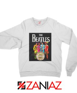 Cheap Lonely Hearts Band White Sweatshirt