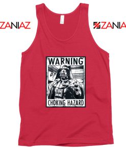 Choking Hazard Darth Vader Red Tank Top