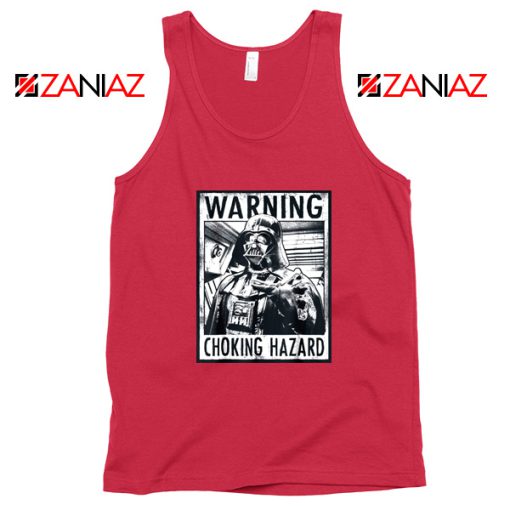 Choking Hazard Darth Vader Red Tank Top