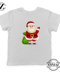 Christmas Santa Claws Gift Kids T-Shirt Size S-XL White