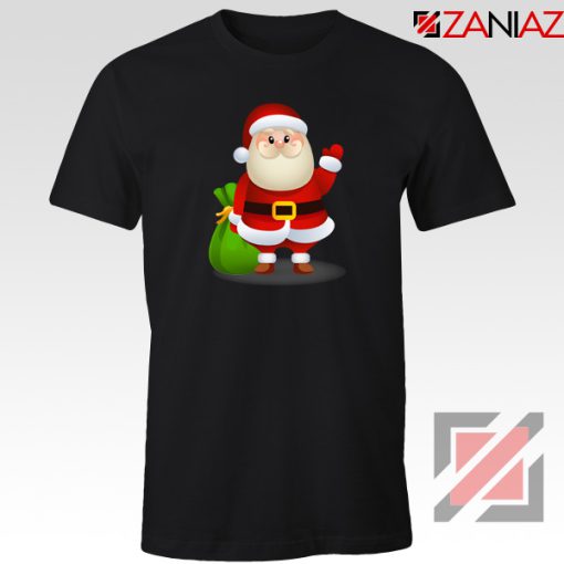 Christmas Santa Claws Gift T-Shirt Gift Tee Shirt Size S-3XL Black