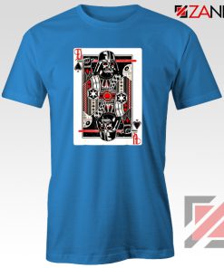 Darth Vader King of Spades T-Shirt Star Wars Tee Shirt Size S-3XL Blue