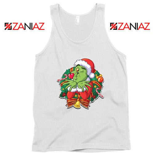 Father Christmas Tank Top Santa Claws Tank Top Size S-3XL White