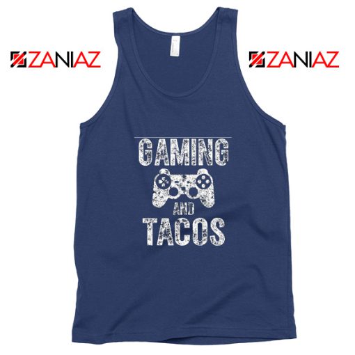 Funny Gaming And Tacos Video Gamer Tank Top