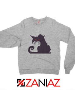 Animal Lover Halloween Cat Design Sweatshirt