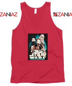 Han Solo Tank Top Star Wars Red