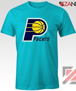 Indiana Pacers Logo Blue T Shirt