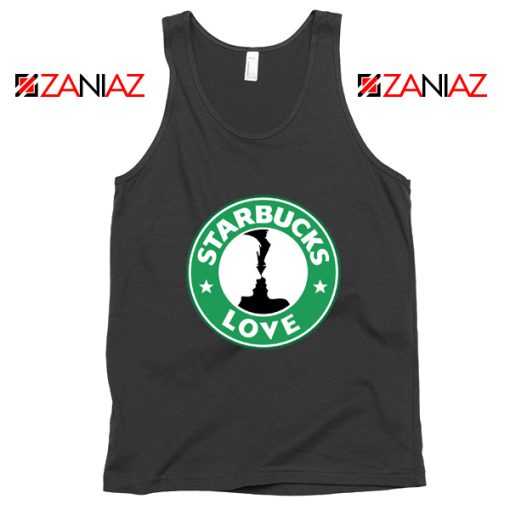 Love Women Tank Top Starbucks Parody Tank Top Size S-3XL Black