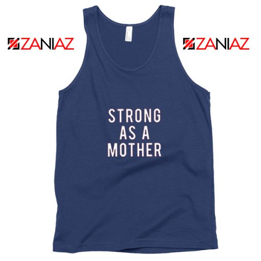 Quote Mom Strong Tank Top