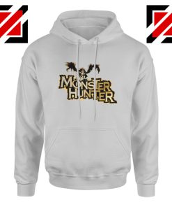 Monster Hunter Hoodie Designs Video Games Hoodie Size S-2XL Sport Grey