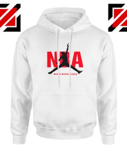 Never Broke Again NBA White Hoodie