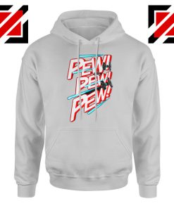 Pew Pew Pew Graphic Hoodie