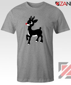 Cute Cartoon Red Nose Reindeer T-Shirt