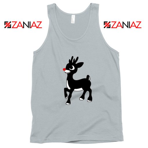 Reindeer Red Nose Funny Tank Top