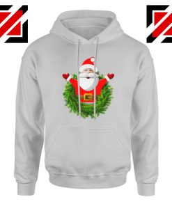 Santa Claws Cartoon Hoodie