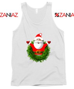 Santa Claws Gift Tank Top Christmas Tank Top Size S-3XL White