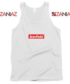 Seinfeld Parody Tank Top American TV Series Tank Top White