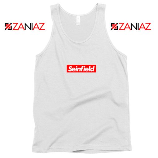 Seinfeld Parody Tank Top American TV Series Tank Top White