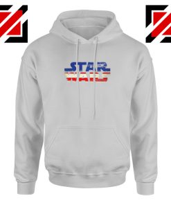 Star Wars American Flag Sport Grey Hoodie