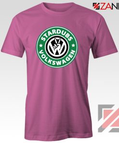 Stardubs Volkswagen T-Shirt Volkswagen Merchandise Tshirt Size S-3XL Pink