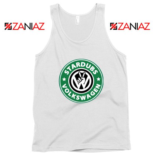 Stardubs Volkswagen Tank Top Volkswagen Merchandise Tank Top White