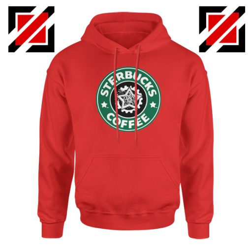 Sterbucks Coffee Hoodie Funny Starbucks Parody Hoodie Size S-2XL Red