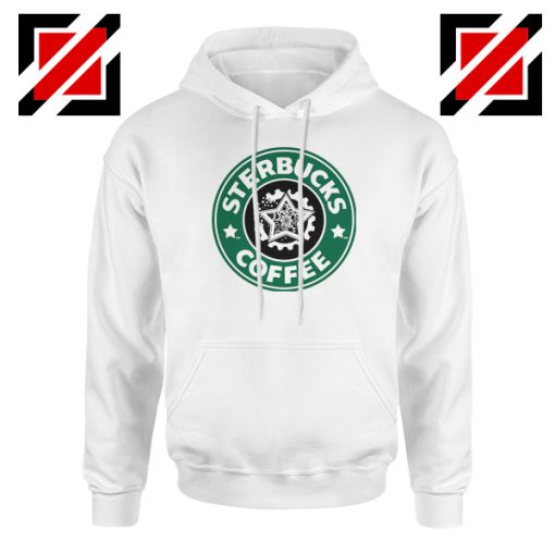 Sterbucks Coffee Hoodie Funny Starbucks Parody Hoodie Size S-2XL White