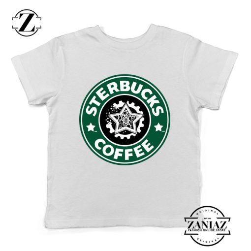 Funny Star Sterbucks Coffee Parody Kids T-Shirt