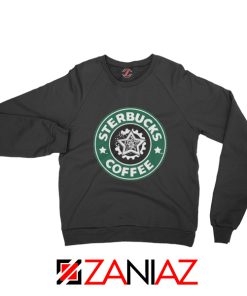 Sterbucks Coffee Sweatshirt Starbucks Parody Sweatshirt Size S-2XL Black