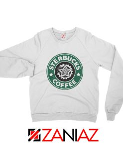 Sterbucks Coffee Sweatshirt Starbucks Parody Sweatshirt Size S-2XL White