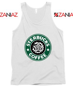 Sterbucks Coffee Tank Top Starbucks Parody Tank Top Size S-3XL White