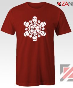 Stormtrooper Snowflake Red T-Shirt