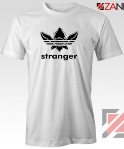 Stranger Things Adidas Logo T Shirt ZANIAZ.COM