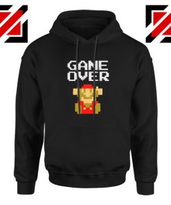 Super Mario Fall Hoodie Game Over Mario Best Hoodie Size S-2XL Black