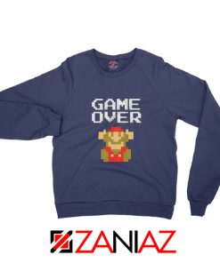 Super Mario Fall Game Over Mario Sweatshirt