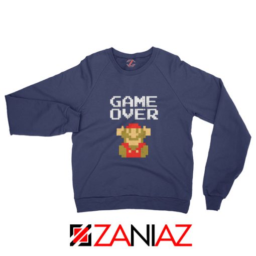 Super Mario Fall Game Over Mario Sweatshirt