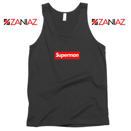 Superman Superhero Tank Top Supreme Parody Tank Top Size S-3XL Black