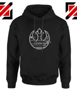 The Resistance Hoodie Star Wars Black