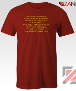 Skywalker Saga Films T-Shirt Star Wars Saga Films T-Shirt Size S-3XL Red